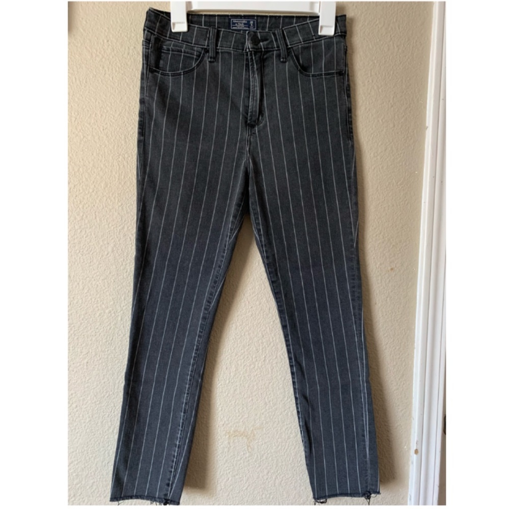 High Rise Super Skinny Ankle Abercrombie & Fitch Jeans